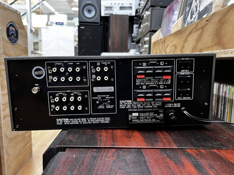 Amplificador Sansui AU- 517 - Imagen 7