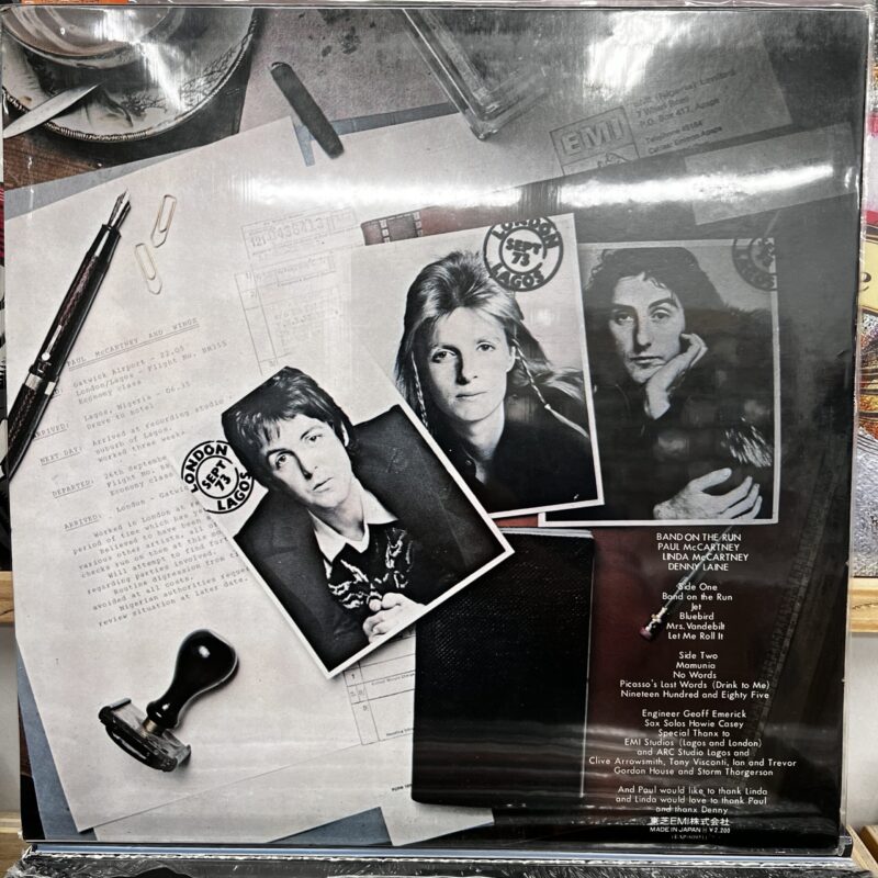 Paul Mc Cartney & Wings - Band on the Run - Imagen 2