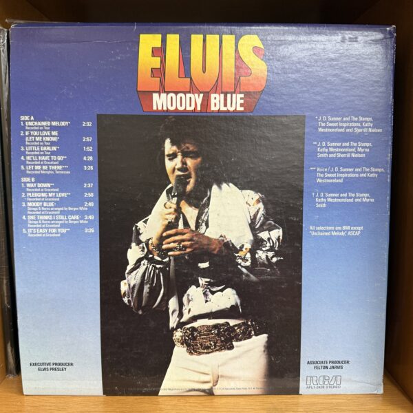 Elvis Presley / Moody Blue - Imagen 2
