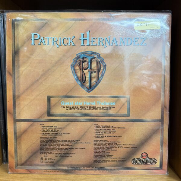 Patrick Hernandez / Born To be Alive - Imagen 2