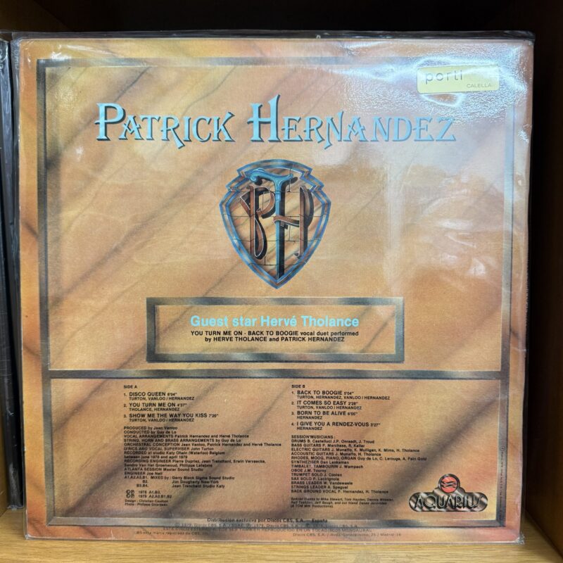 Patrick Hernandez / Born To be Alive - Imagen 2