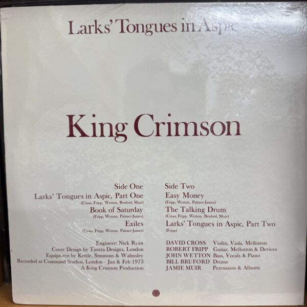 King Crimson / Lark’s Tongues in Aspic - Imagen 2