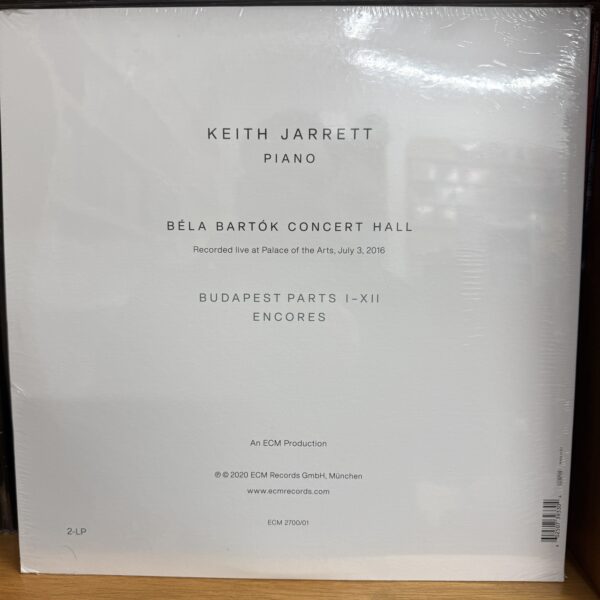 Keith Jarrett / Budapest Concert - Imagen 2