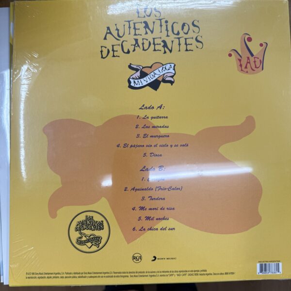 Los Autenticos Decadentes / Mi vida Loca - Imagen 2