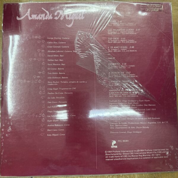 Amanda Miguel / El Ultimo sonido - Imagen 2