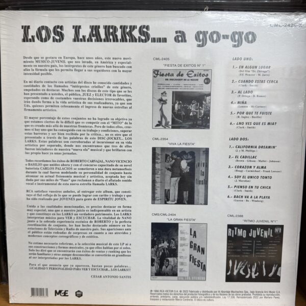 Los Larks / A go - Go - Imagen 2