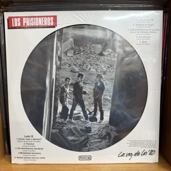 Los Prisioneros / La Voz de los 80 Pic Numerado - Imagen 2