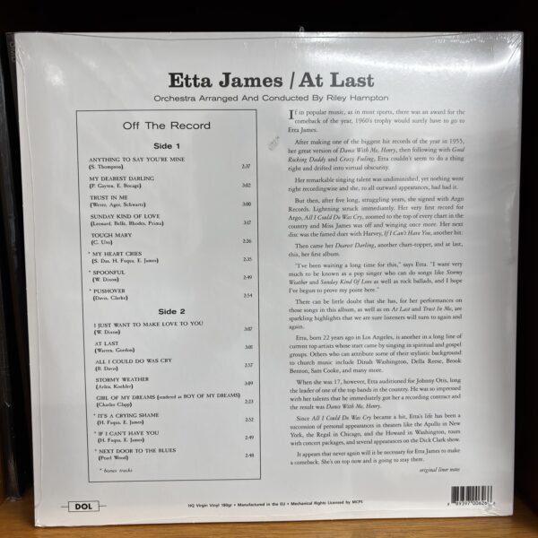 Etta James at last! - Imagen 2