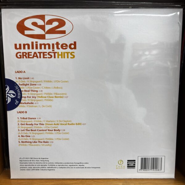 Two Unlimited Greatest hits - Imagen 2