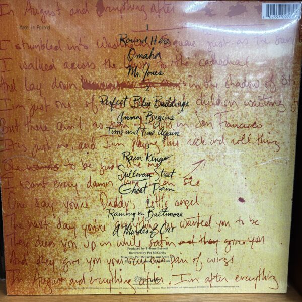Counting Crows | August and everything after - Imagen 2