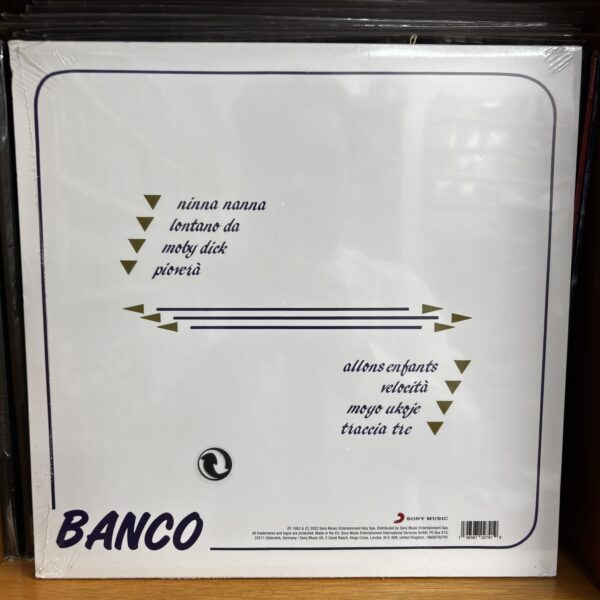 Banco limited edition blue vinyl 180gr. - Imagen 2