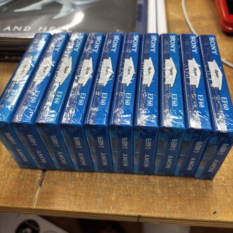 Cassette virgen / por unidad