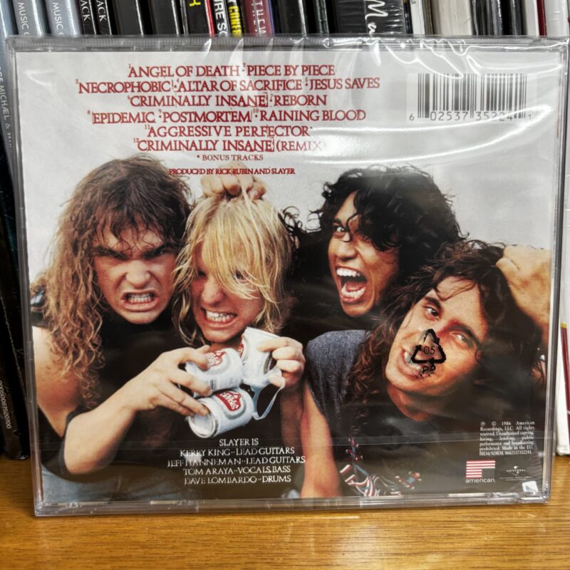 SLAYER / regin in blood