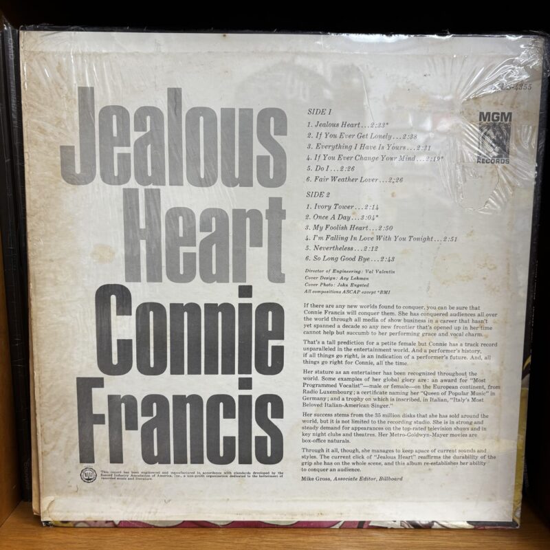 connie francis : jealous heart - Imagen 2