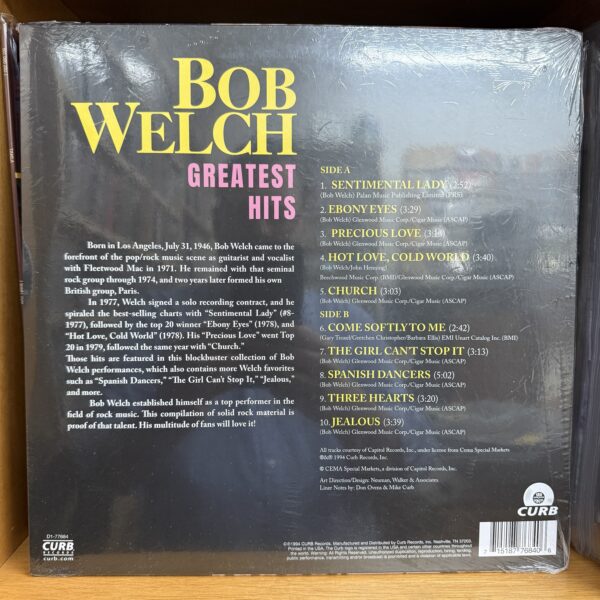 Bob Welch / Greatest Hits - Imagen 2