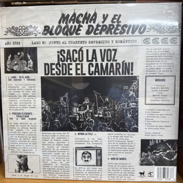 Macha y el Bloque / Saco la Voz desde el Camarin - Imagen 2