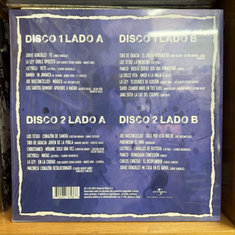 Rock Chileno de los 90/ LP doble - Imagen 2