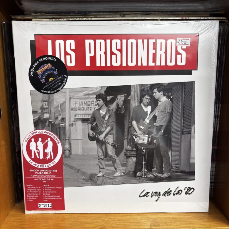 Los prisioneros | numerado / vinilo color rojo