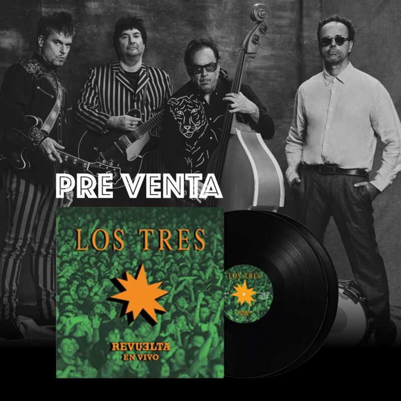 PRE VENTA - Los Tres / Revuelta En Vivo / LP DOBLE