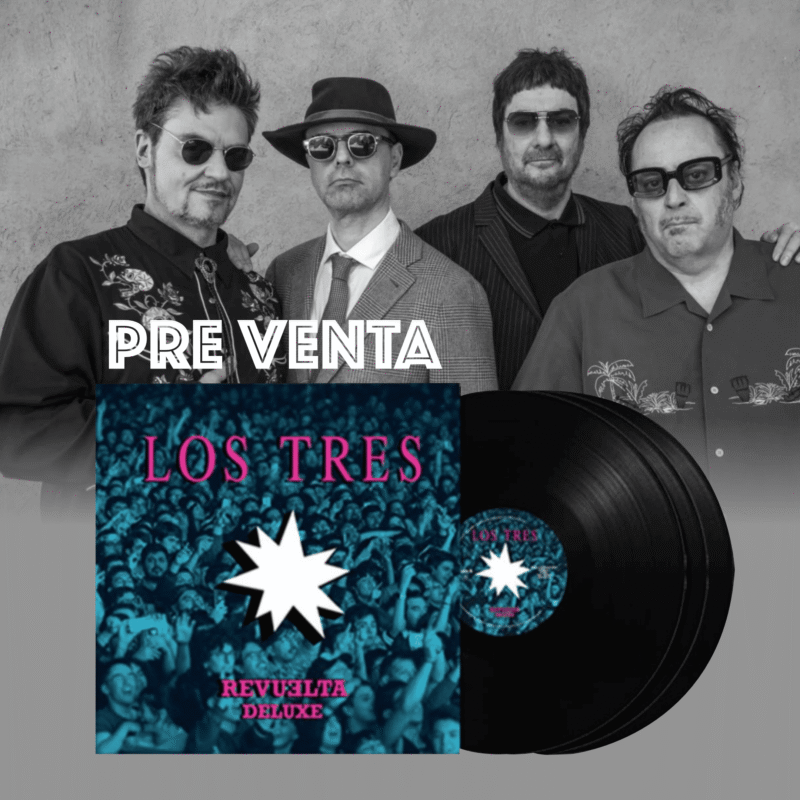PRE VENTA - Los Tres / Revuelta DELUXE / LP TRIPLE