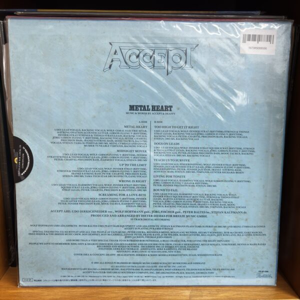 Accept | Metal Heart - Imagen 2