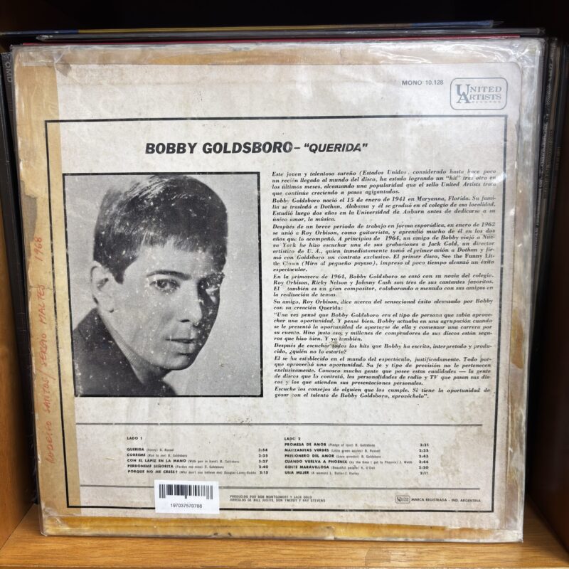 Bobby Goldsboro | querida - Imagen 2