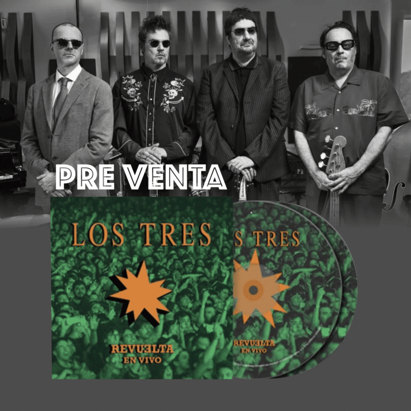 PRE VENTA - Los Tres / Revuelta en vivo / CD Doble